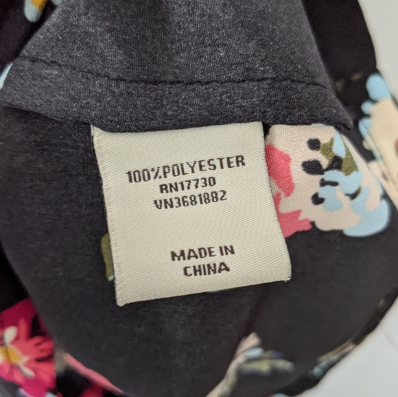 Tucker Floral Sleeveless Dress Size Small - Picture 4 of 6